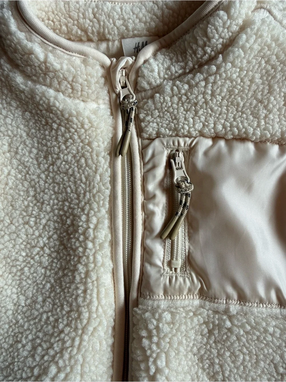 H&M plush sherpa